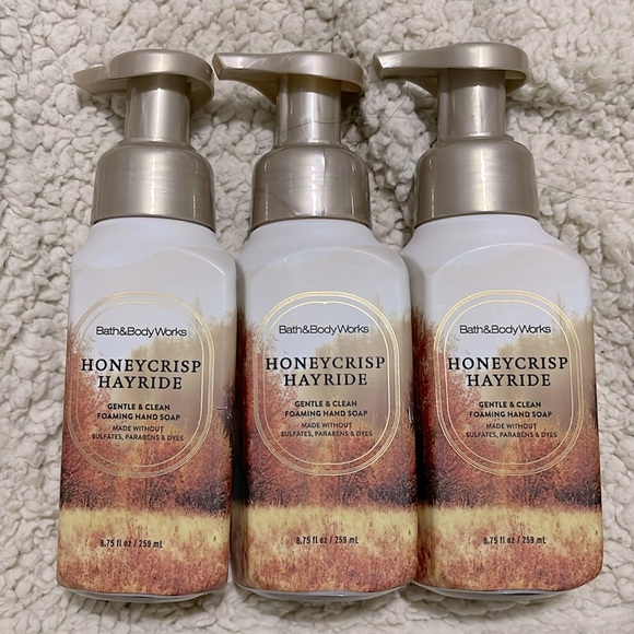 NEW- Bath & Body Works. 3 Honeycrisp Hayride - Picture 1 of 3